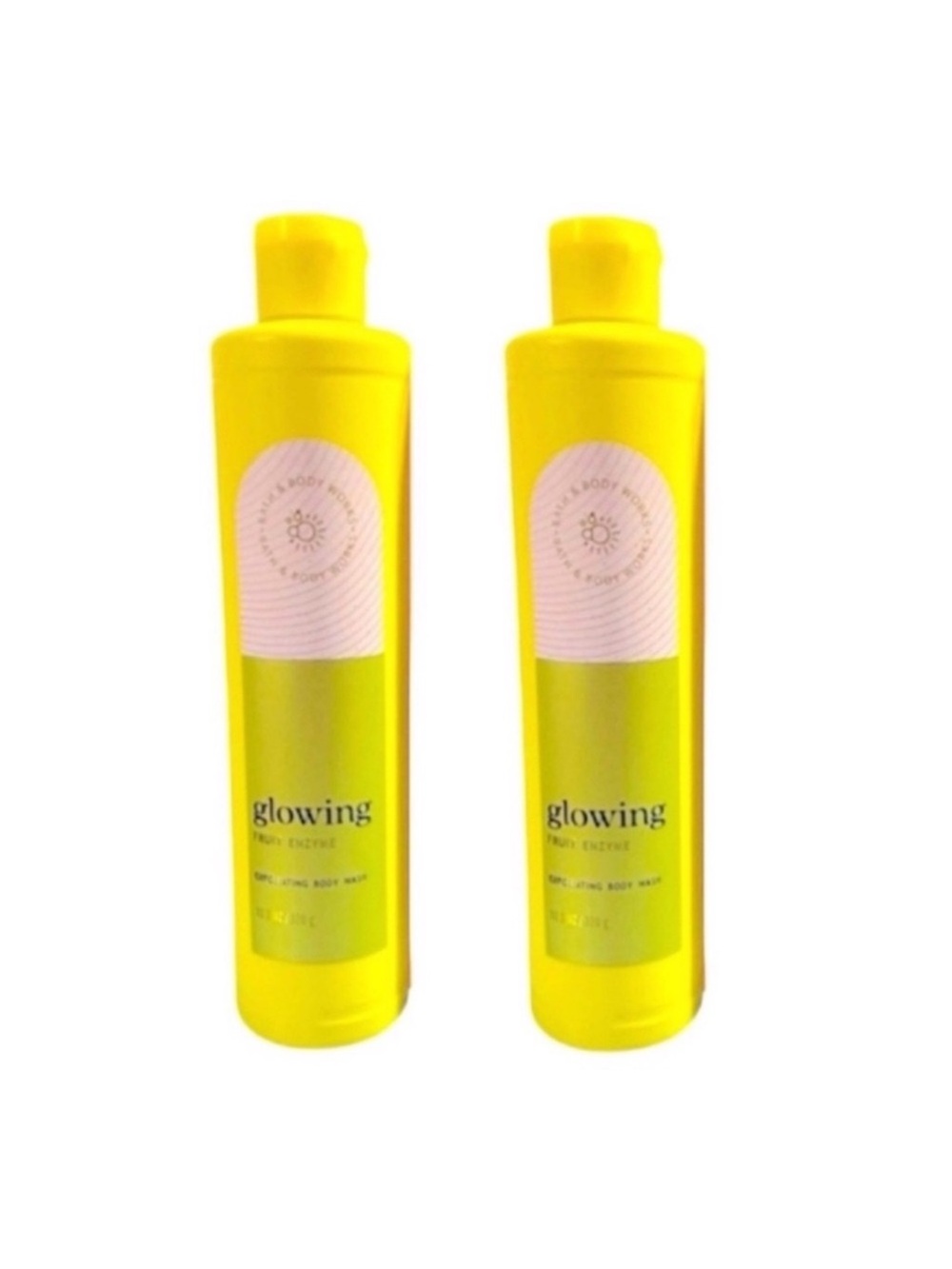 2 Glowing Fruit Enzyme Exfoliating Body Wash
